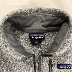 Patagonia Better Sweater 1/4 Zip Gray - Boys xs